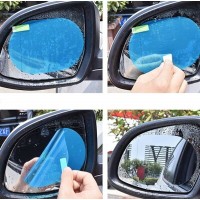 Araba Oto Dış Ayna Yağmur Tutmaz Kaydırıcı Film Araç Dış Dikiz Aynası Kolay Görüş Film Buğu Önleyici 2 Adet